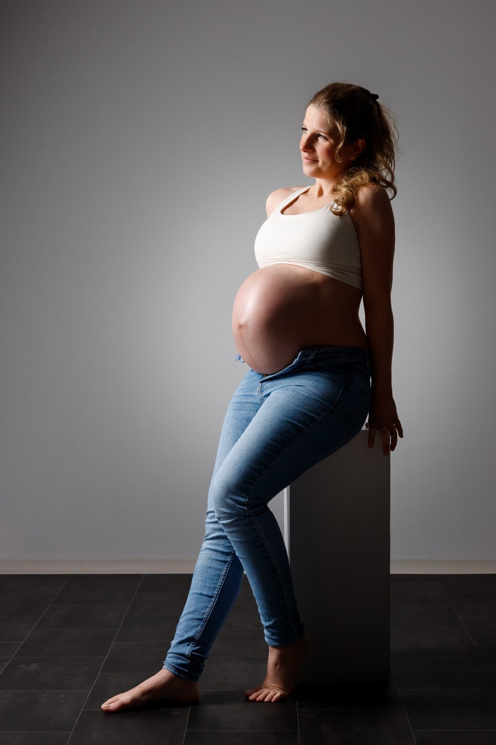 Babybauch-Shooting Hannover – werdende Mutter