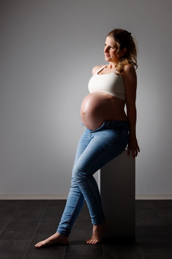 Babybauch-Shooting Hannover – werdende Mutter